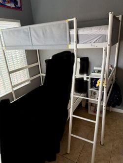 IKEA Loft Bunk Bed W/ Desk