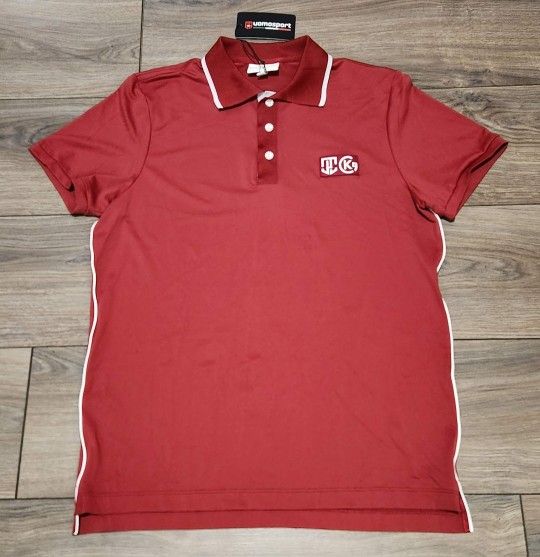 Arizona Coyotes Utah Mammoth Hockey Club Clayton Keller UomoSport X CK9 Collaboration Polo Shirt Medium NWT