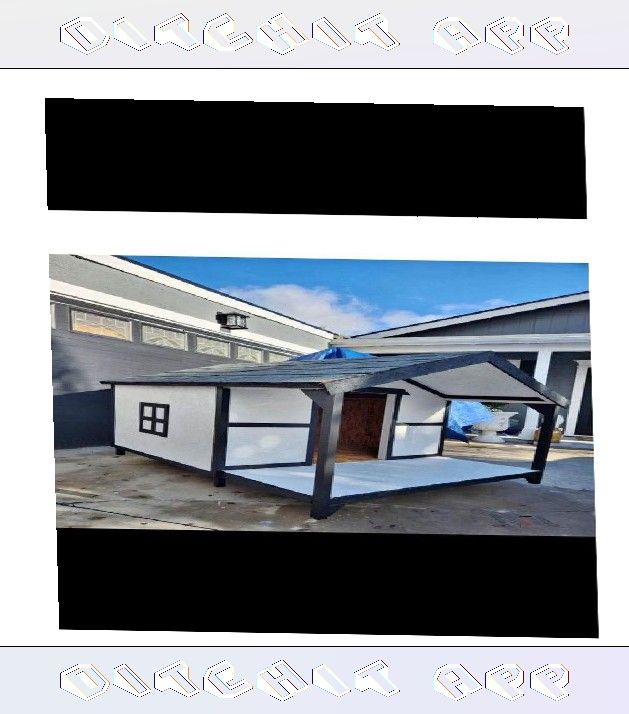 detail building Pet Houses in Various Sizes - Ideal Fit for Every Animal