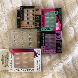 5 Sets Of Nails Brand New Only $15