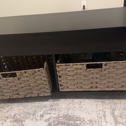 Coffee table with lift top