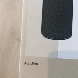Sonos Arc Ultra Soundbar Black Bluetooth Wireless HDMI Rectangular