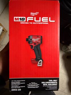 Milwaukee M18 FUEL 1/4" Hex Impact Driver Tool Only
