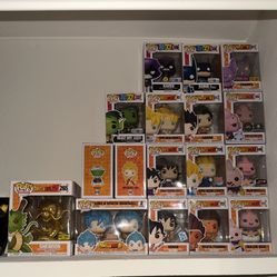 Dragon Ball, Jojos, Pokémon, and Misc Funko Pops