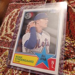 New York Mets 2020 Topps Update 35th Anniversary Noah Syndergaard Amed Rosario Noah Syndergaard Insert Baseball Cards 