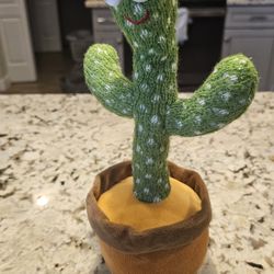 Dancing Cactus Plushy Singing Toy *Fully Functional*