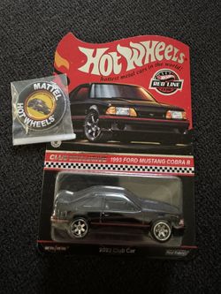 Ford Mustang Cobra Hot Wheels