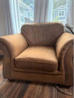 Leather Big Oversized Chair