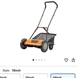 LawnMaster LMRM1801 Push Reel Lawn Mower 