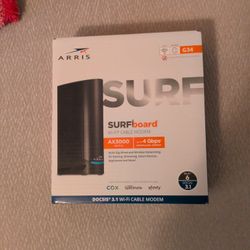 Arris Surfboard G34 Open Box Never Connected