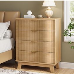 Fluted Nightstand 