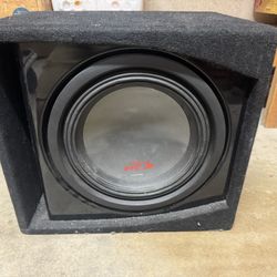Alpine Type R 12' SWR-1243D Subwoofer in Box 