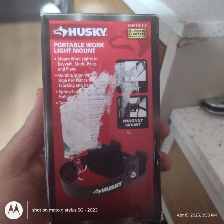 Portable Work Light Mount