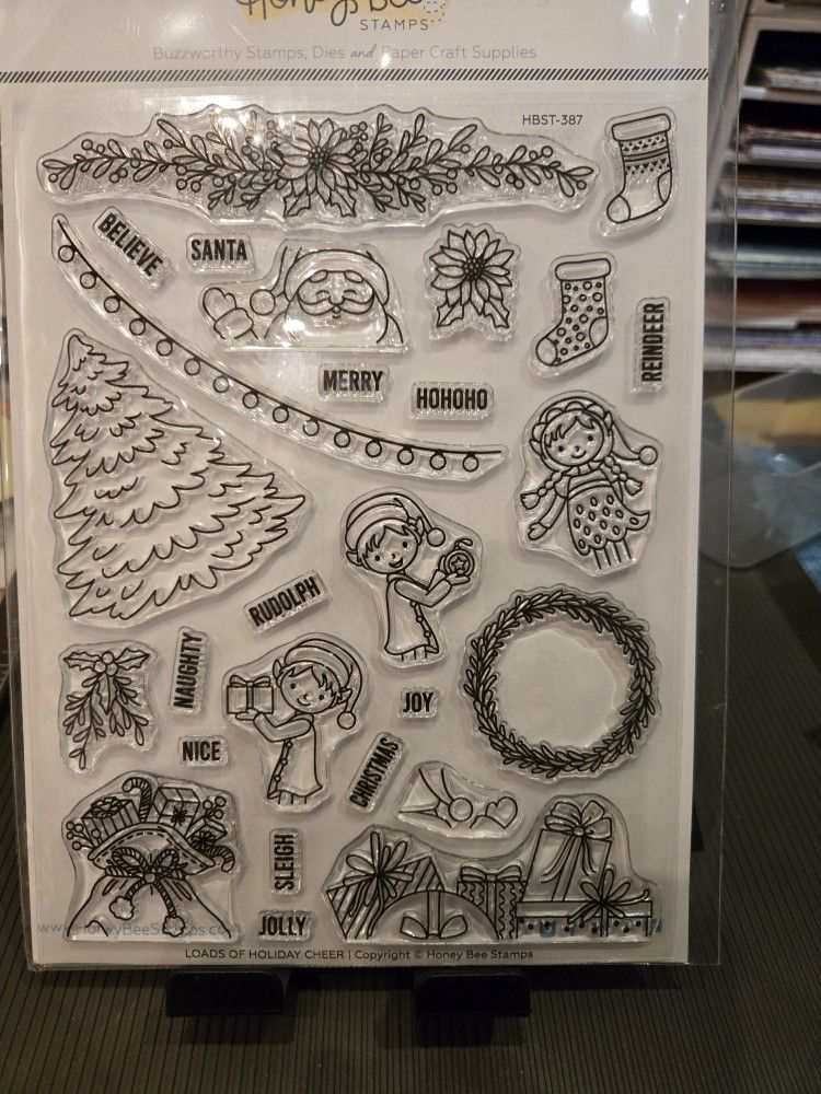 Honey Bee Stamp & Die Loads & Holiday Cheers