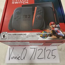 Nintendo Switch 2 Mario Kart Bundle Brand New Unopened  