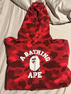 BAPE 2021 camo college full zip