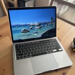 M1 MacBook Pro 13” With Touch Bar , Charger