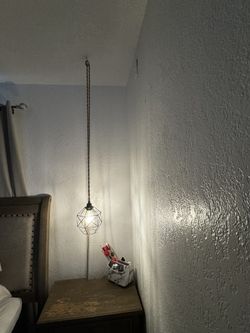   2 Plug In Hanging Light 