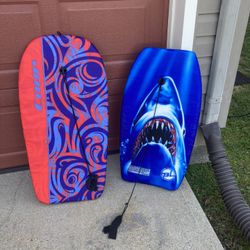2 Boogie Boards (Different Sizes)