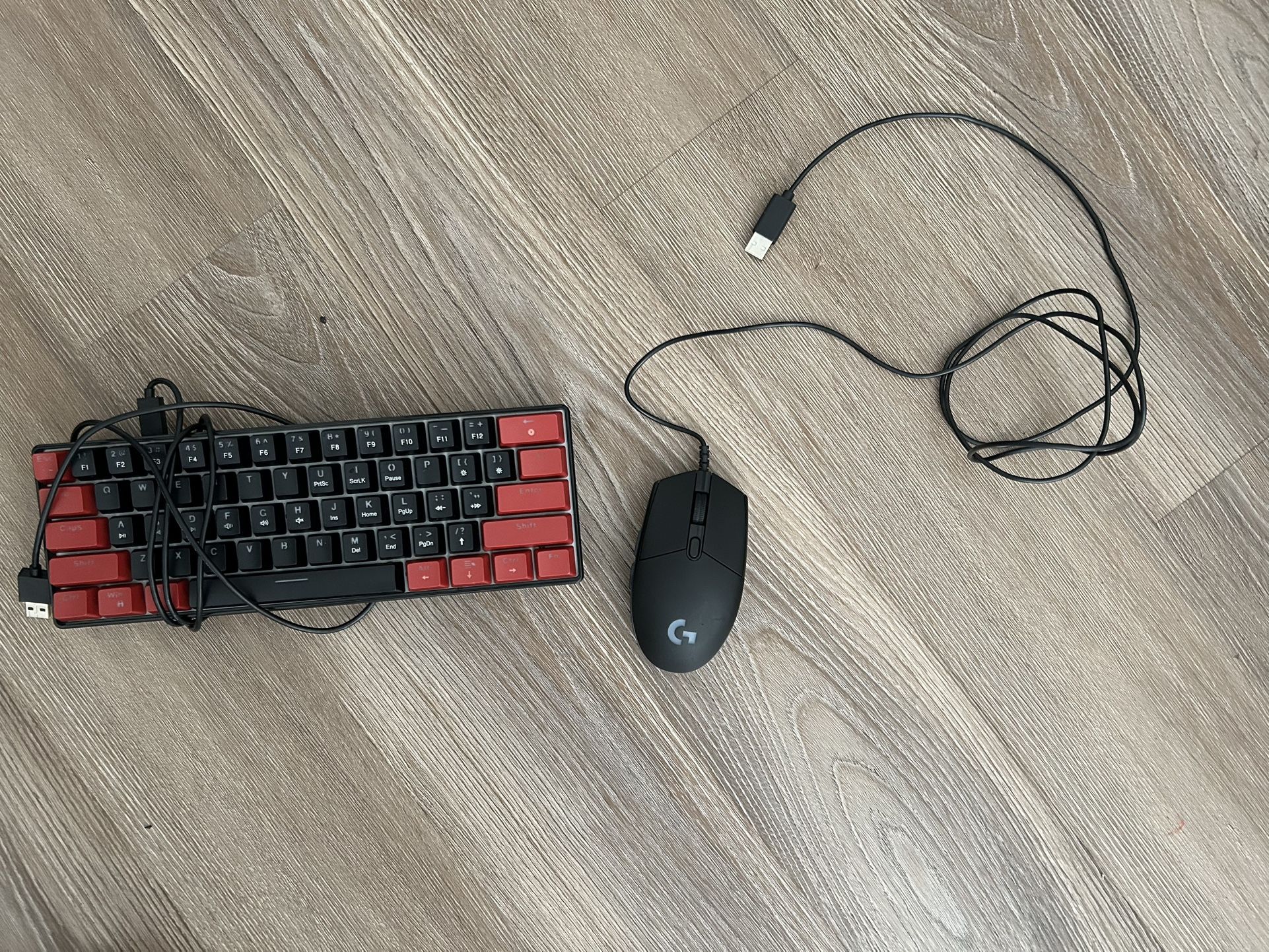 Gaming Keyboard And Mouse (Mechanical keyboard)