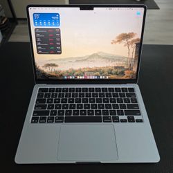 2025 Macbook Air M4 10c 10g 24gb Ram 512gb SSD Sky Blue