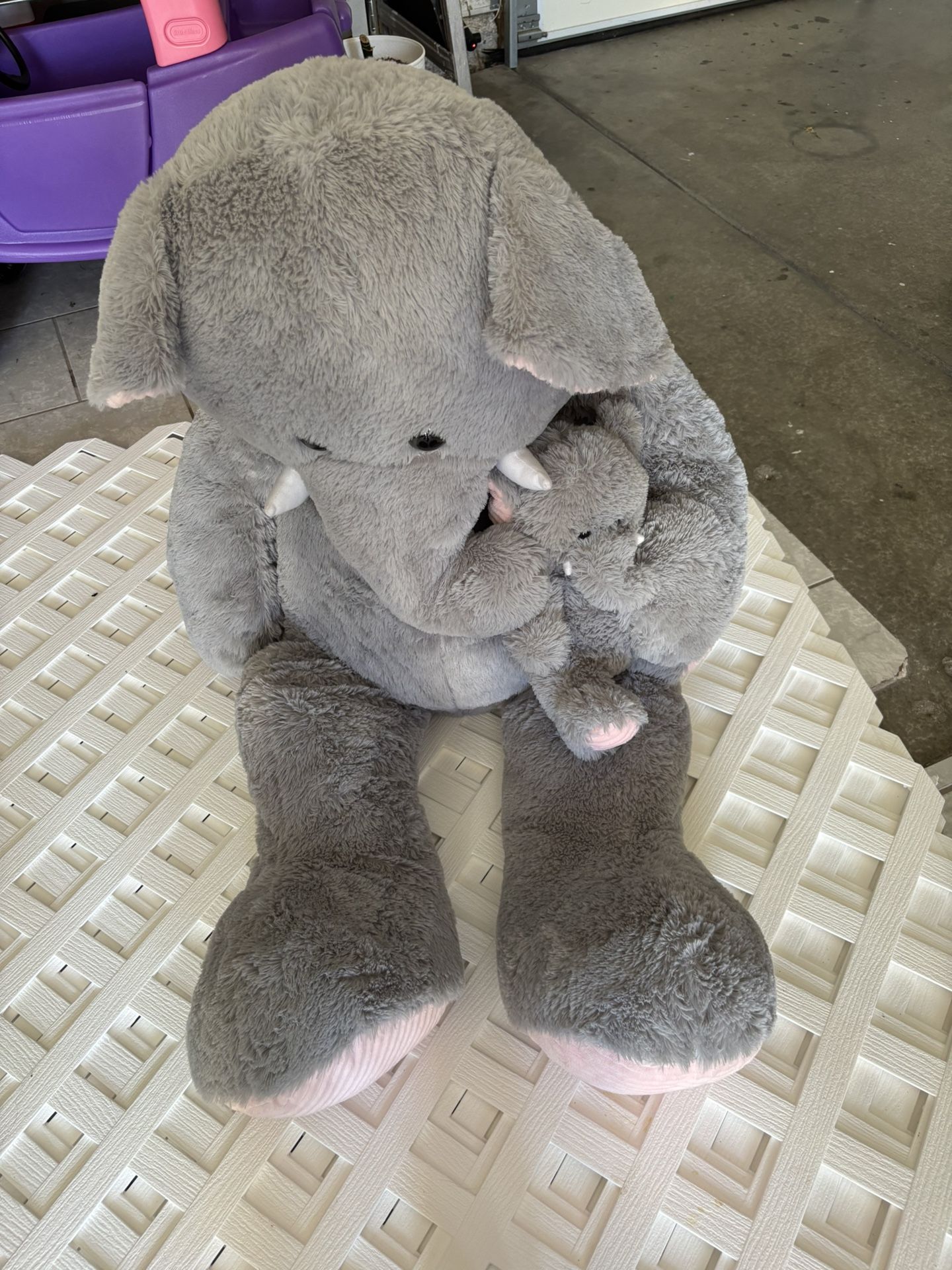 Giant Elephant Plushie