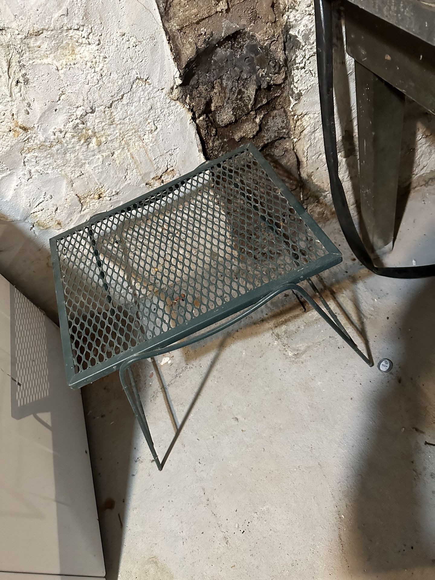 Small Metal Outdoor Table