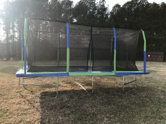 Upper bounce 10x17 hot sale trampoline