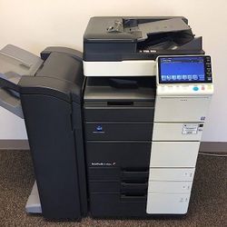 Konica Minolta Bizhub C554e Copier Printer Scanner Network Fax