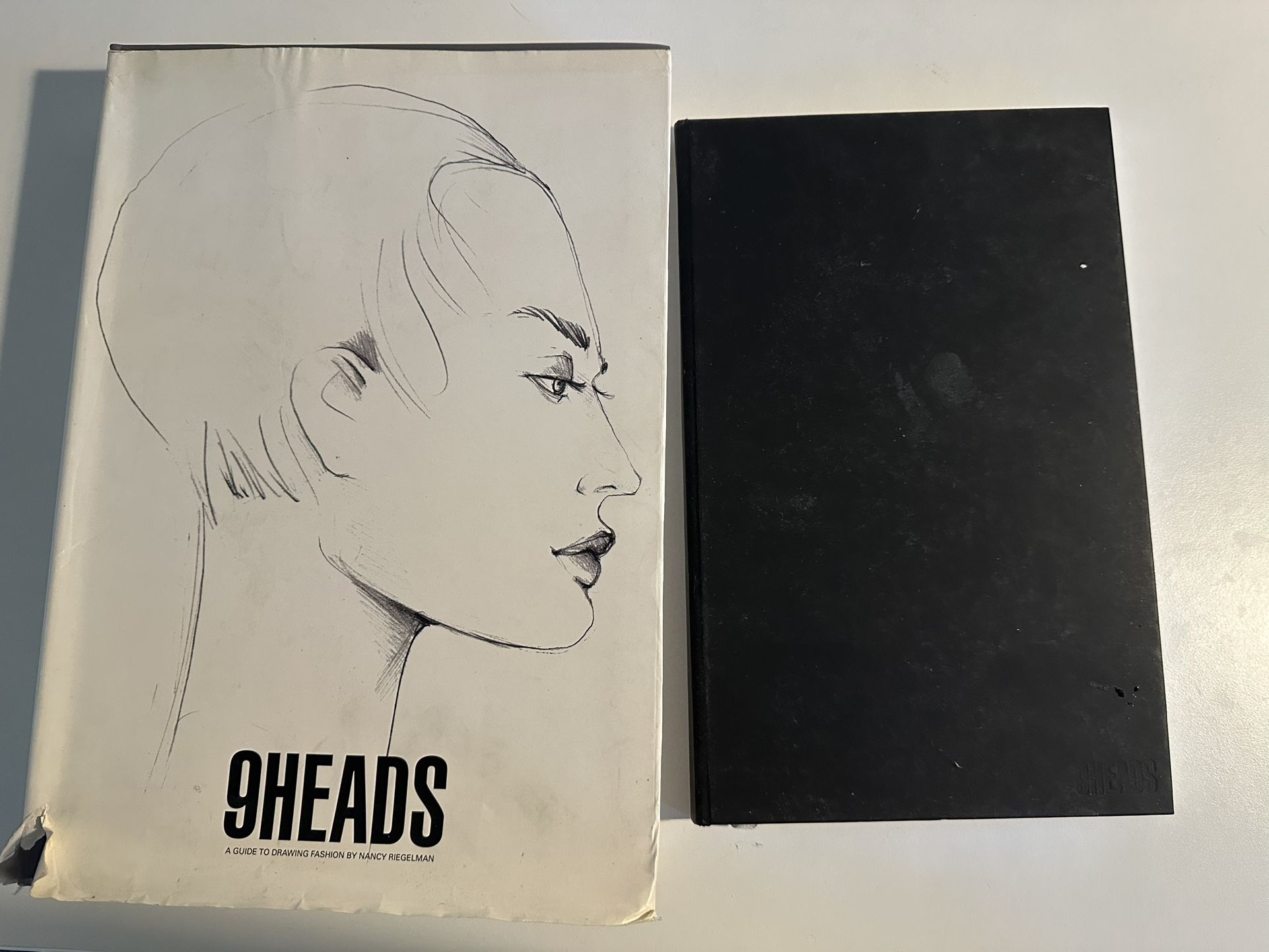 9 Heads: A Guide to Drawing Fashion by Nancy Riegelman • Bonus Tracing Book