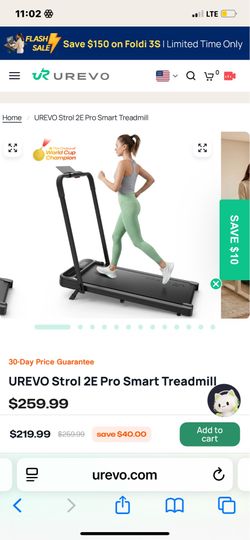 UREVO Strol 2E treadmill