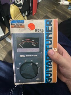 Vintage 1970’s Korg GT-6 Guitar Tuner CiB