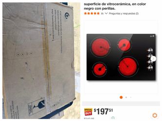 Electric cooktop