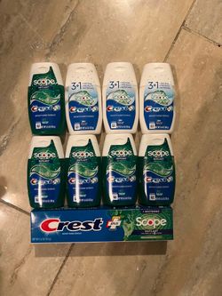 Crest Toothpastes All For $20