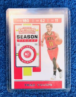 Trae Young Season Ticket Card