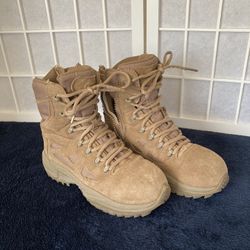 Reebox  Combat Boots Steel Toe Men’s 5.5