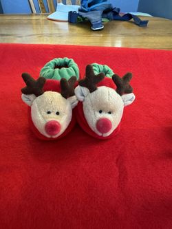Russ Brand Reindeer Slippers