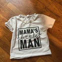 Little Man Shirt |Size 6-12 