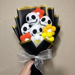 Skellington Valentines Day Bouquet 