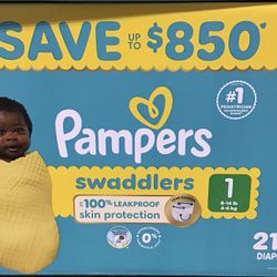 Pampers Swaddler Diaper 1 
