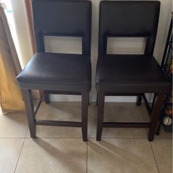 2 Counter Height Stools $ 50