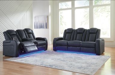 Leather Recliner Couch