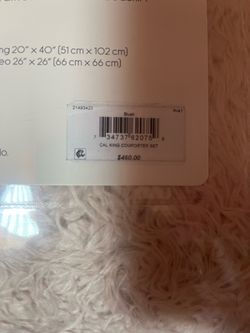 14 piece comforter set (Cal King)