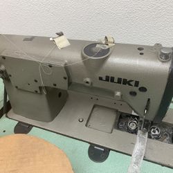 Juki LH-515 Sewing Machine And Table