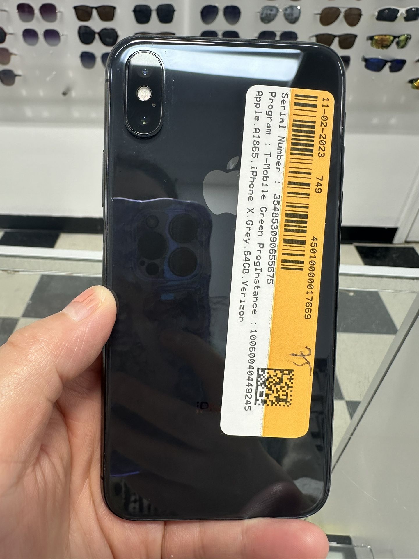 Apple iPhone X 64GB Unlocked Selling By Store 
