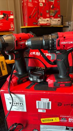Craftsman 2-tool combo Kit drill driver/ impact