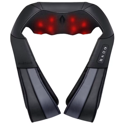 Nekteck 8-Node Shiatsu Neck & Back Massager with Heat – New – 2 Available