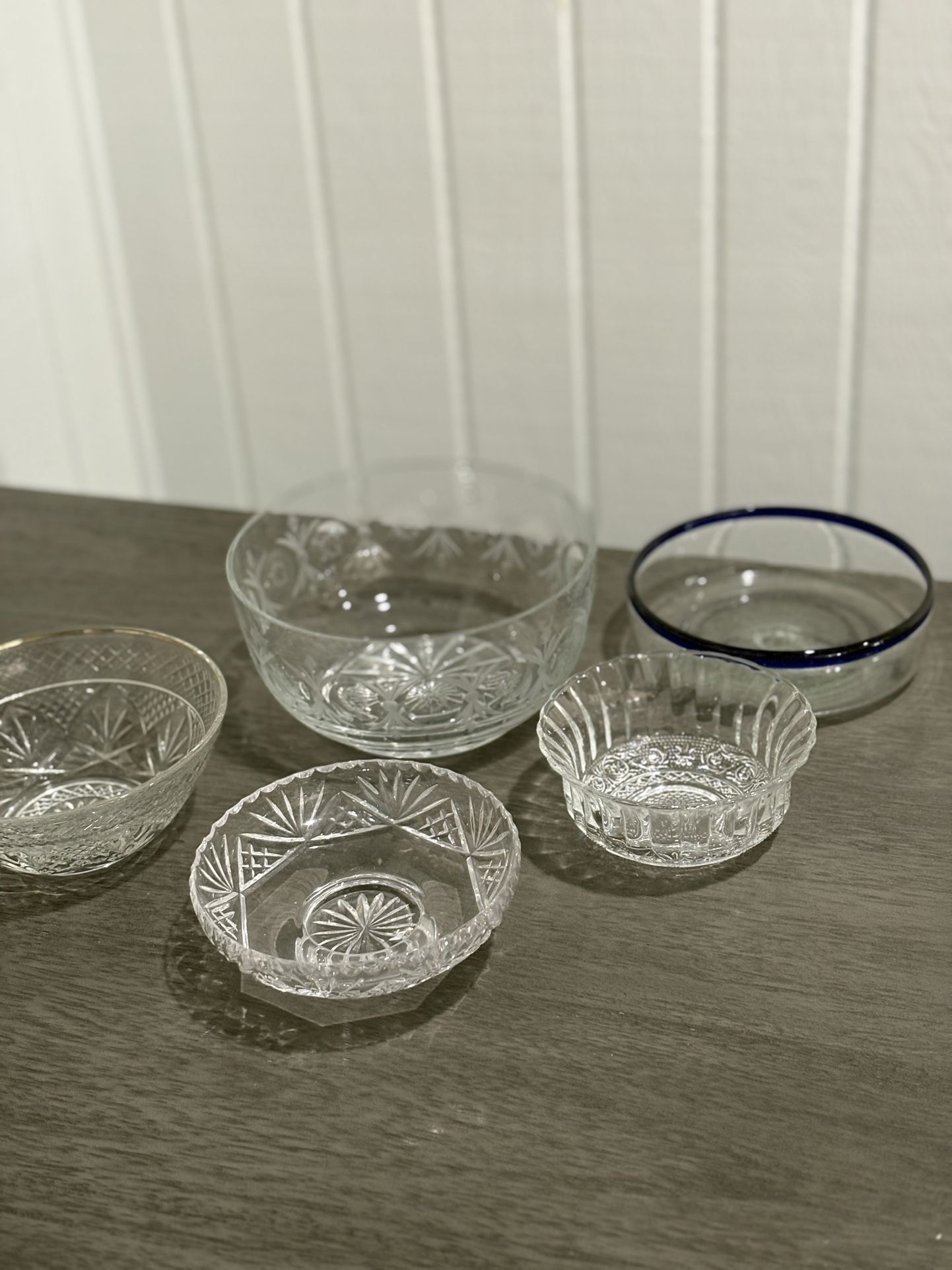 Assorted Small Serving bowls - Set of 5 $10