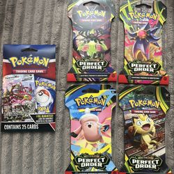 Pokémon Perfect Order (Booster Packs)$60