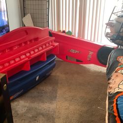 Twin size carpet bed